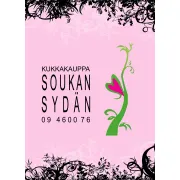 Logo työnantajalle TET:iin Kukkakauppa Soukan Sydämeen